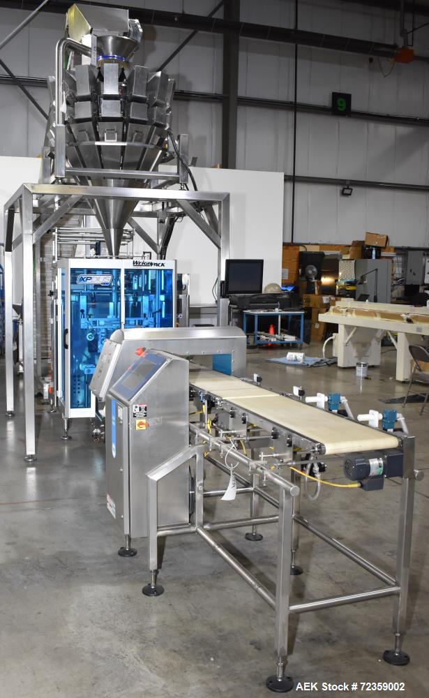 WeighPack XPDIUS Bagger with Primo Combi Scale, Coder, Checkweigher/Metal